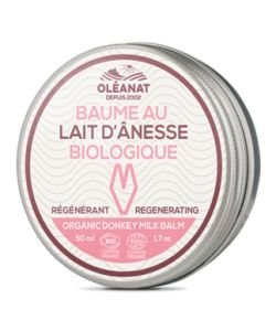 Baume au lait d'ânesse régénérant BIO, 50 ml